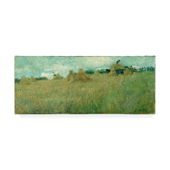 Trademark Fine Art 'Harvesting' Canvas Art by E Phillips Fox