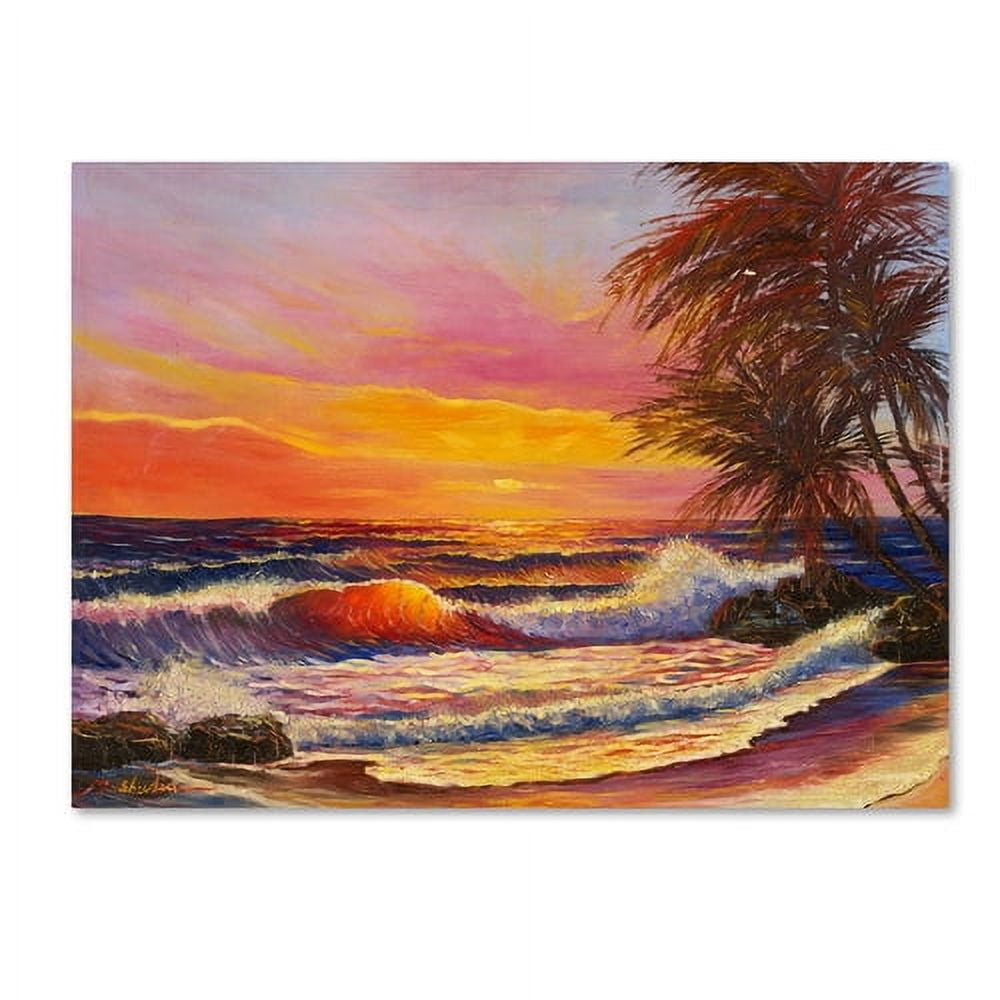 Trademark Fine Art 'Hawaiian Glow' Canvas Art by Manor Shadian