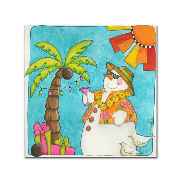 Trademark Fine Art 'Hawaiian Holiday' Canvas Art by Maureen Lisa Costello