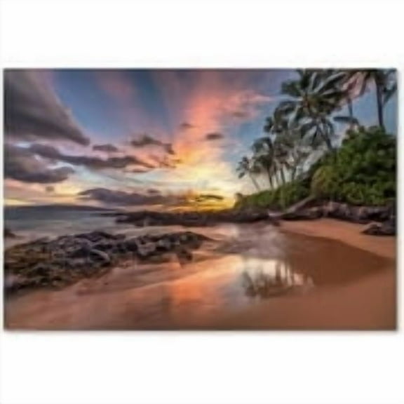 Trademark Fine Art 'Hawaiian Sunset Wonder' Canvas Art by Pierre Leclerc