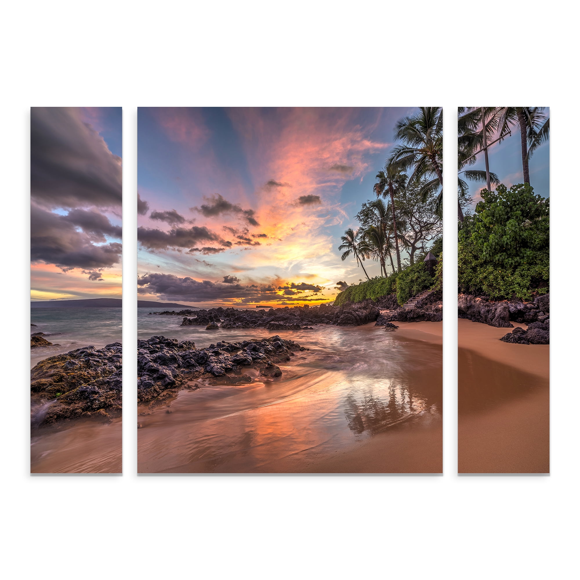 Trademark Fine Art 'Hawaiian Sunset Wonder' Canvas Art by Pierre Leclerc