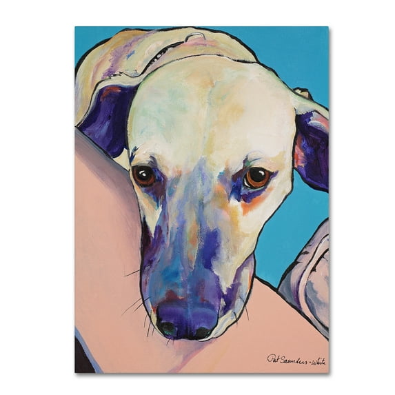 Trademark Fine Art 'Head Rest' Canvas Art by Pat Saunders-White