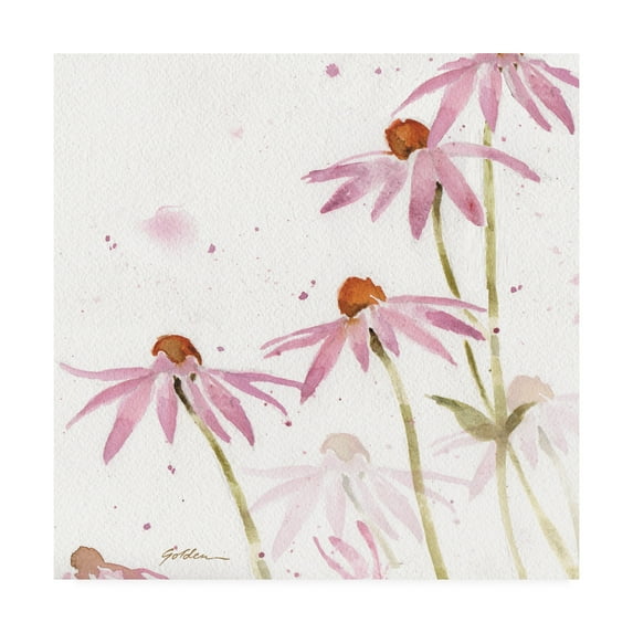 Trademark Fine Art 'Healing Garden' Canvas Art by Sheila Golden