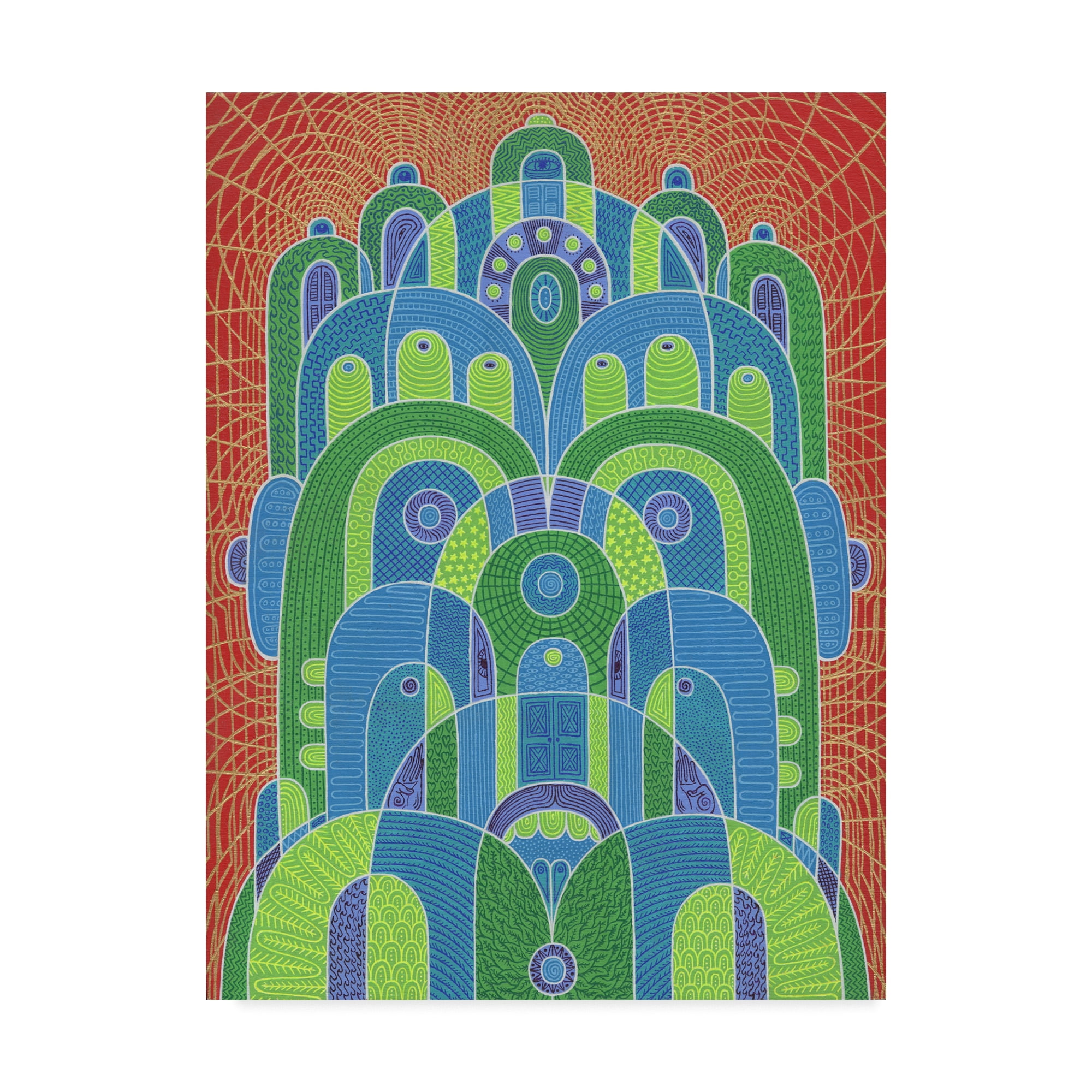 Trademark Fine Art 'Healing Medicine' Canvas Art by Chris Dyer