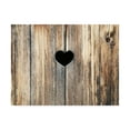 thumbnail image 1 of Trademark Fine Art 'Heart in Wood' Canvas Art by Brooke T. Ryan, 1 of 3