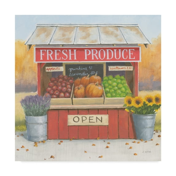 Trademark Fine Art 'Heartland Harvest Moments II' Canvas Art by James Wiens