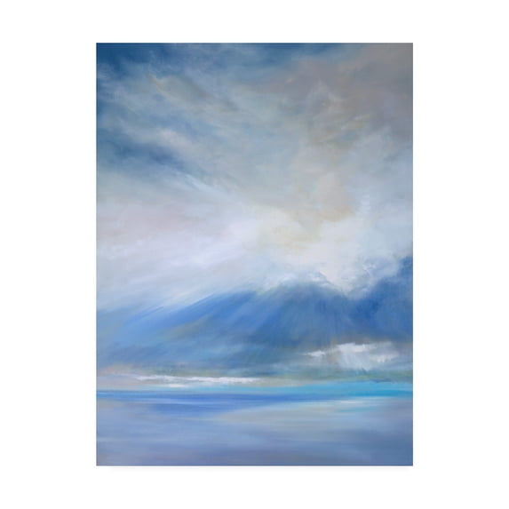 Trademark Fine Art 'Heavenly Light Triptych II' Canvas Art by Sheila Finch
