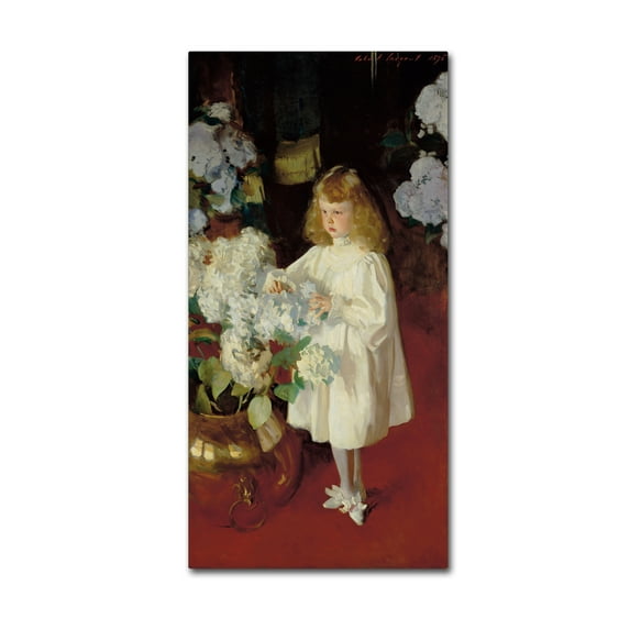 Trademark Fine Art 'Helen Sears' Canvas Art by John Singer Sargent