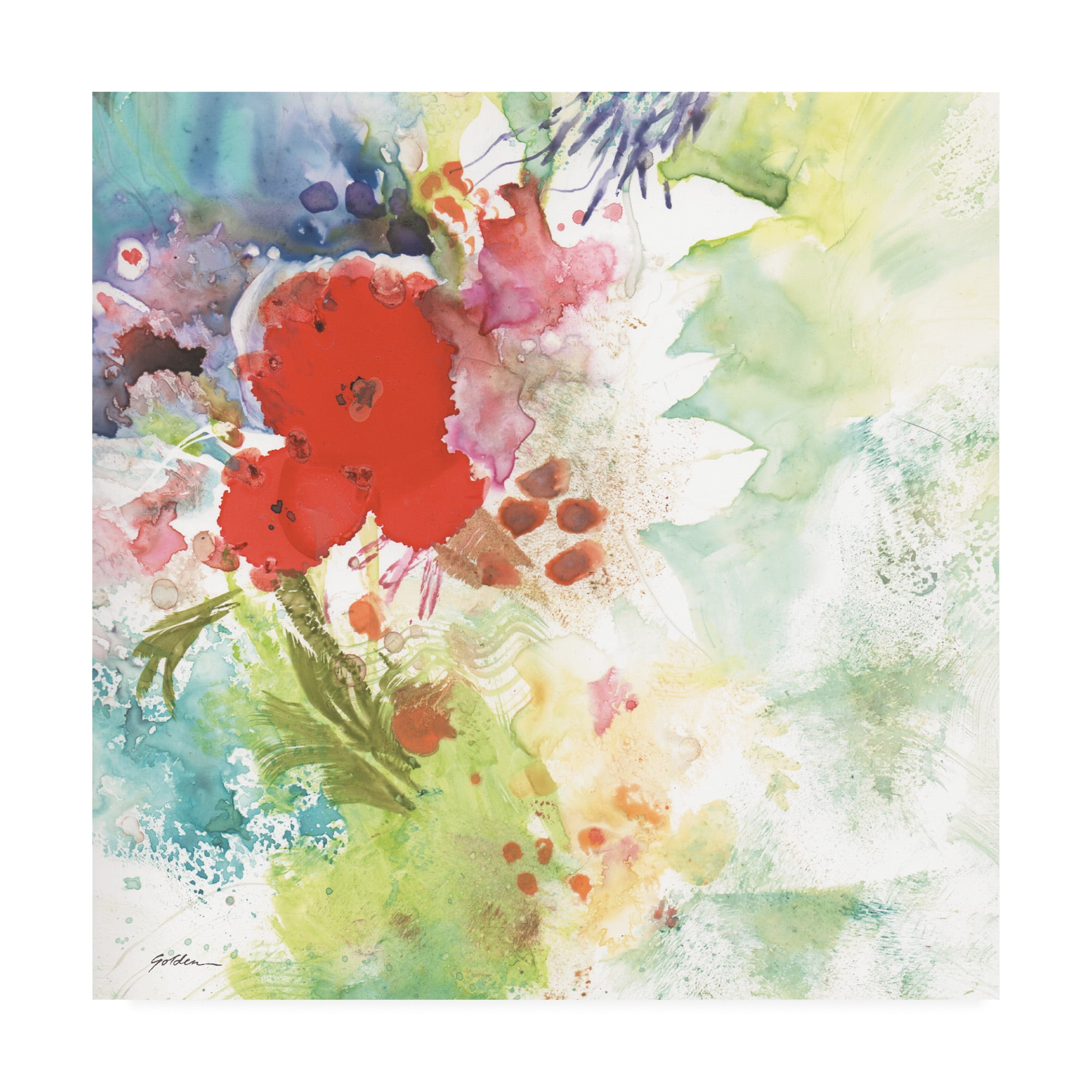 Trademark Fine Art 'Hello Birdie' Canvas Art by Mindy Lacefield
