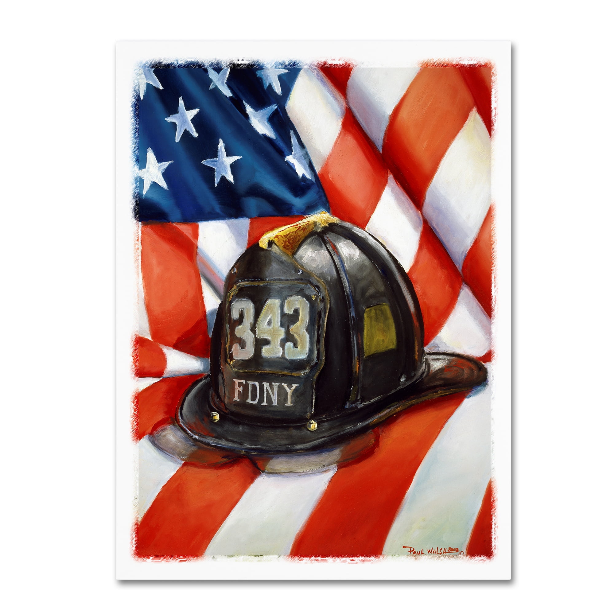 Trademark Fine Art 'Helmet still life' Canvas Art by Paul Walsh