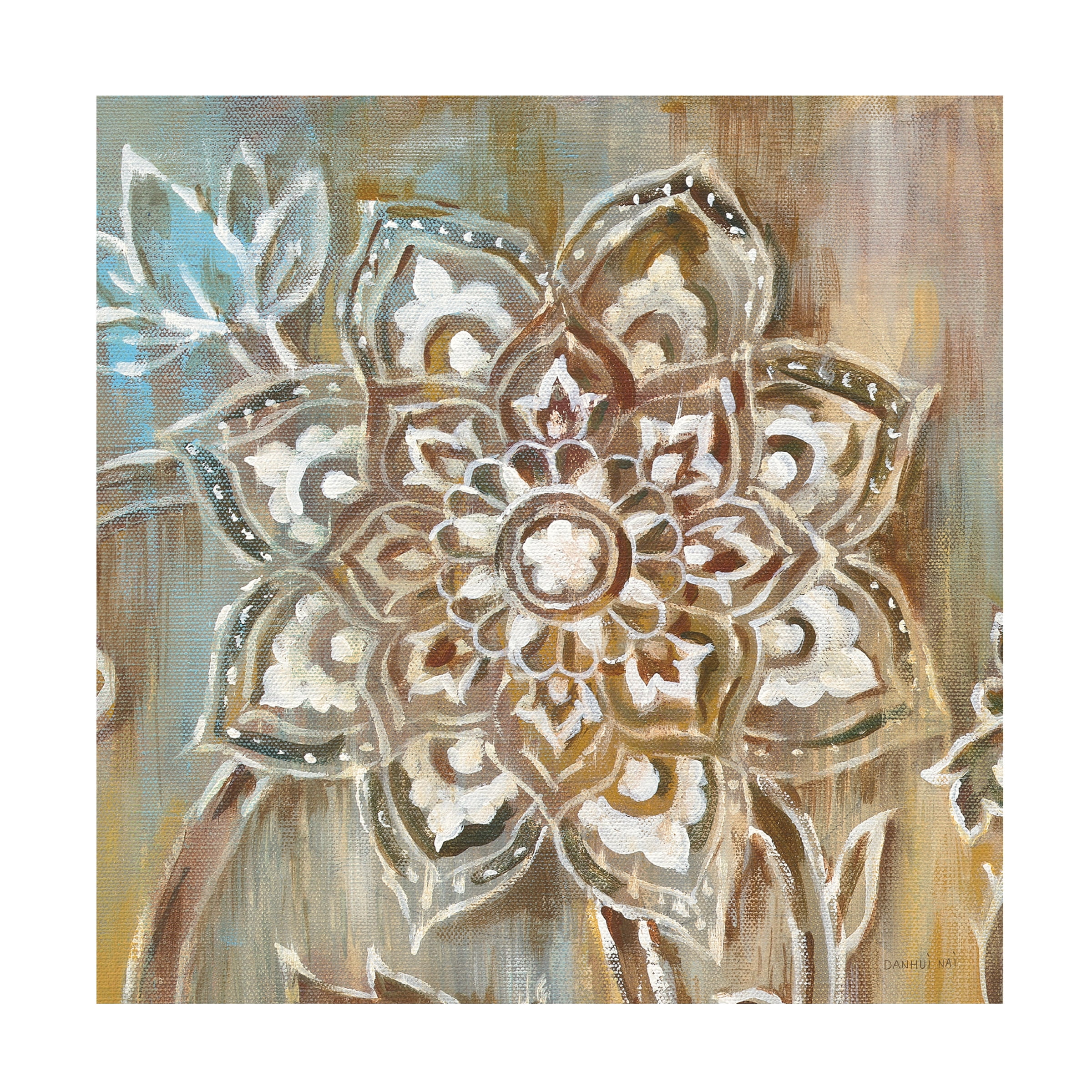 Trademark Fine Art "Henna II" Canvas Art by Danhui Nai
