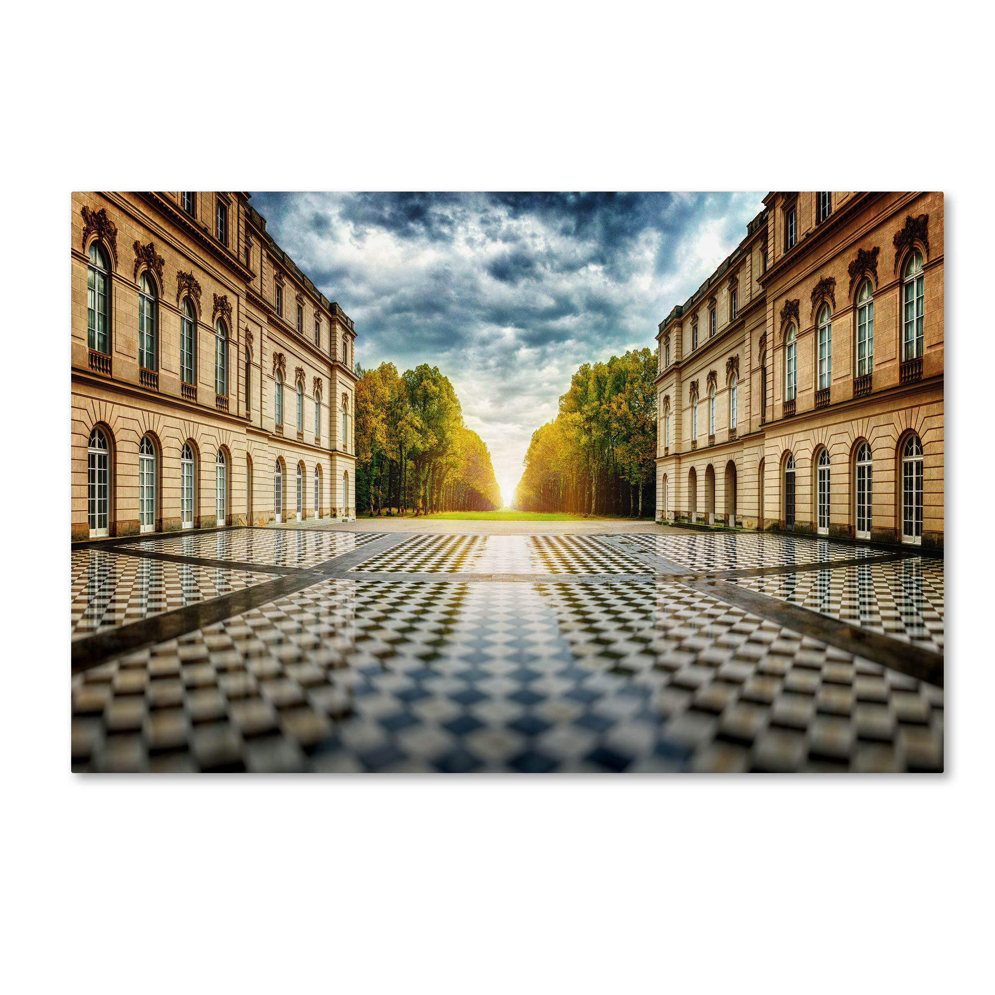 Trademark Fine Art 'Herrenchiemsee Palace.' Canvas Art by Juan Pablo De Miguel