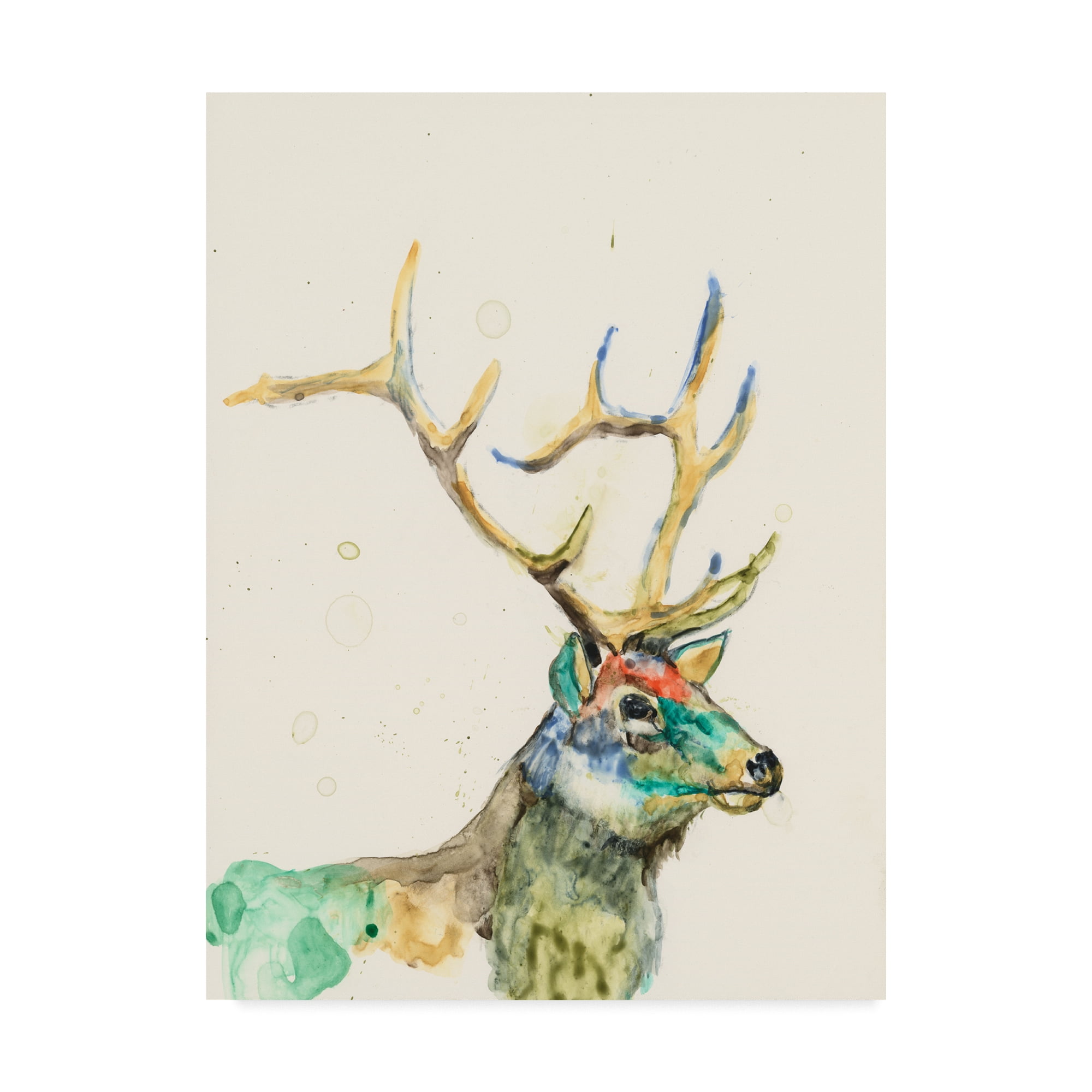 Trademark Fine Art 'Hi Fi Wildlife III' Canvas Art by Jennifer Goldberger