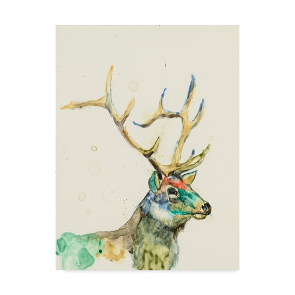 Trademark Fine Art 'Hi Fi Wildlife III' Canvas Art by Jennifer Goldberger