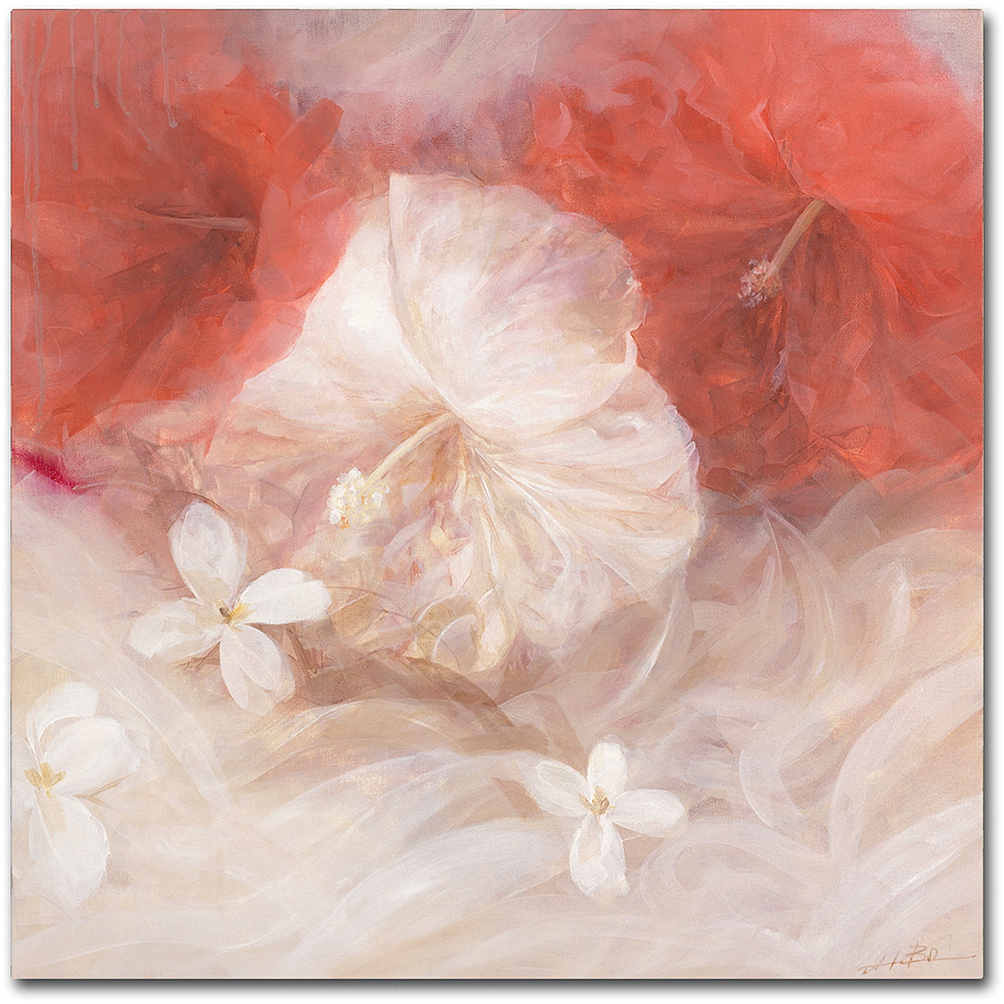 Trademark Fine Art "Hibiscus IV" Canvas Art by Li Bo