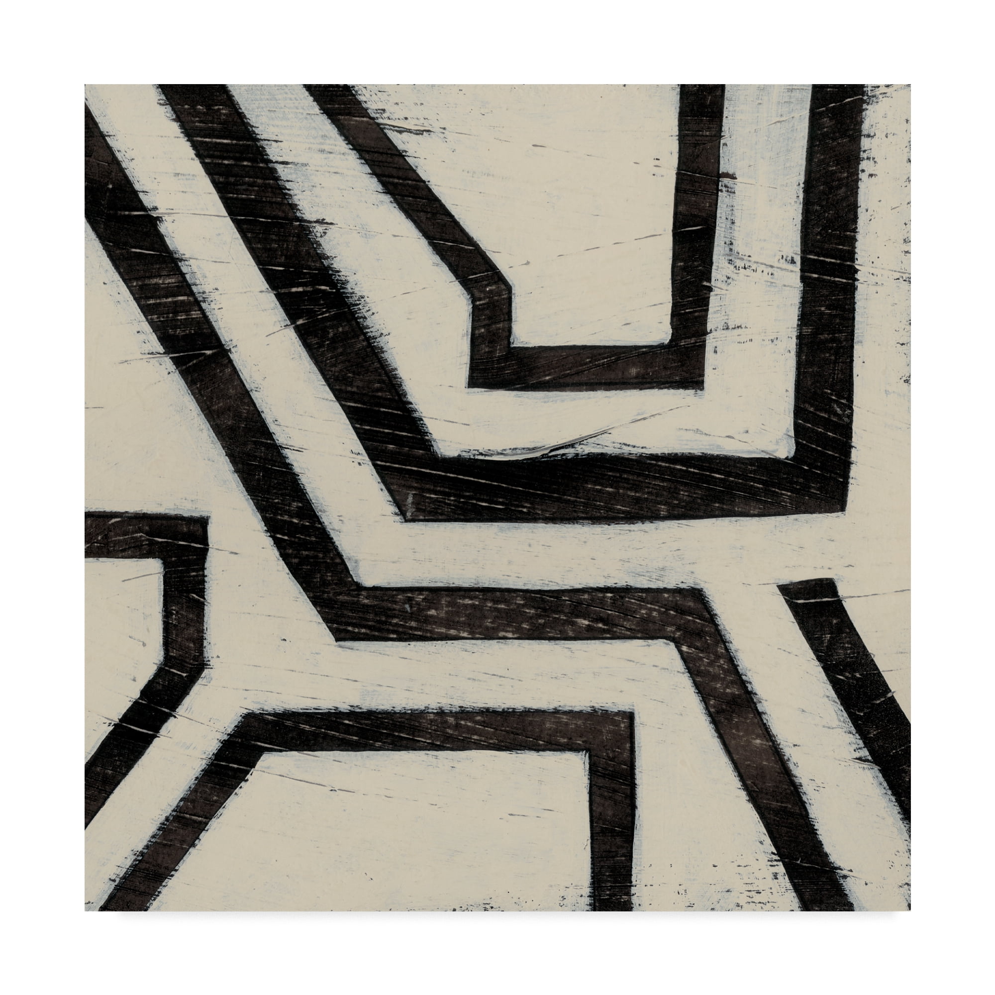 Trademark Fine Art 'Hieroglyph III' Canvas Art by June Erica Vess