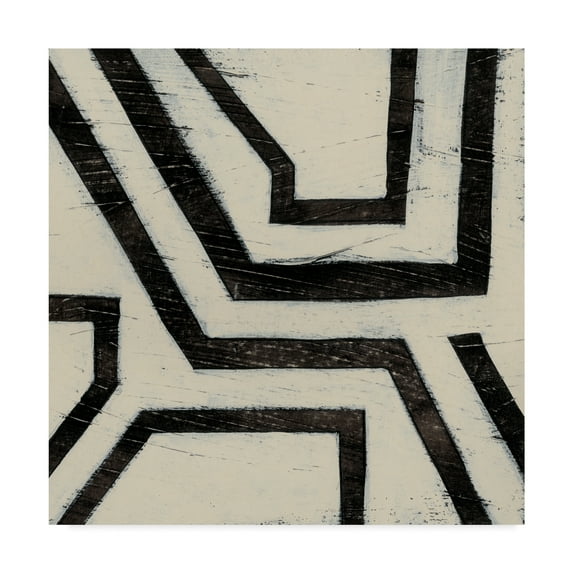 Trademark Fine Art 'Hieroglyph III' Canvas Art by June Erica Vess