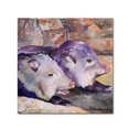 thumbnail image 1 of Trademark Fine Art "High Noon Siesta" Canvas Art by Pat Saunders-White, 1 of 4