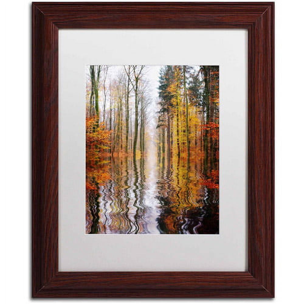 Trademark Fine Art "Higher Ground" Canvas Art by Philippe Sainte-Laudy, White Matte, Wood Frame