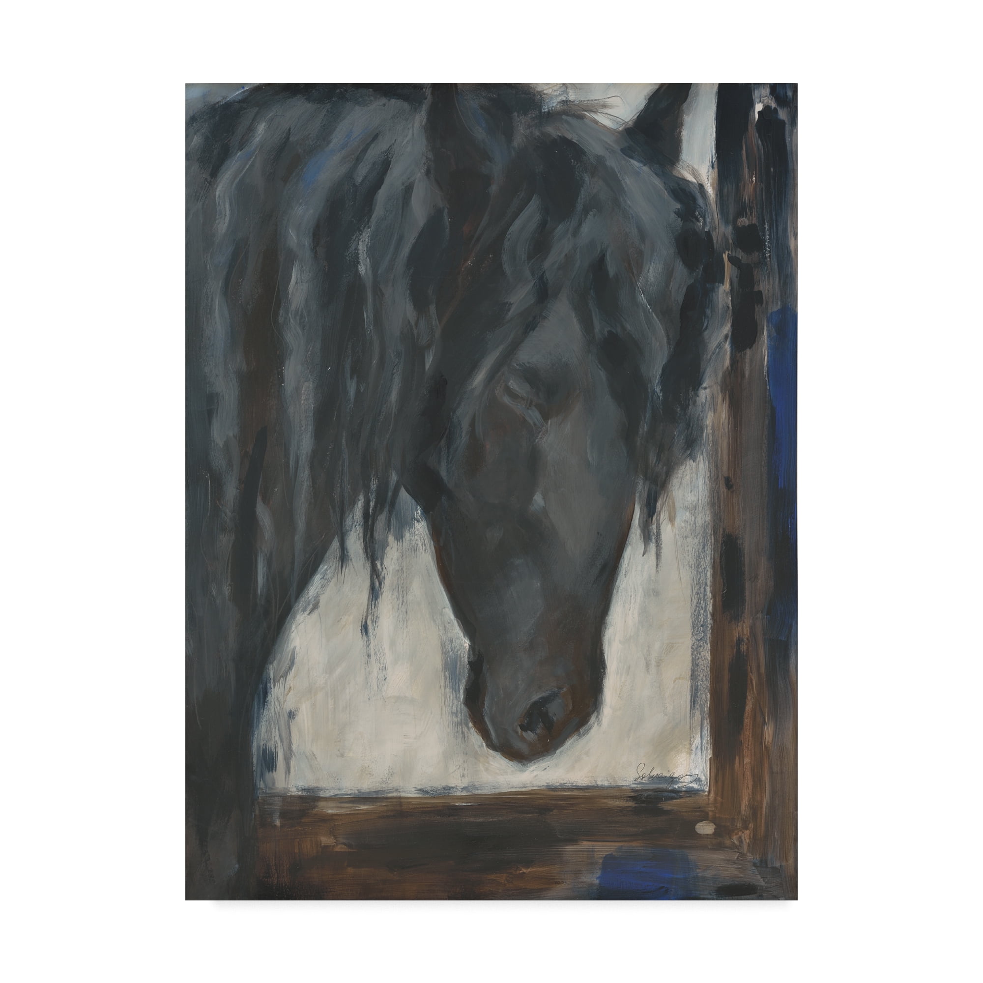 Trademark Fine Art 'Hilandero' Canvas Art by Solveiga
