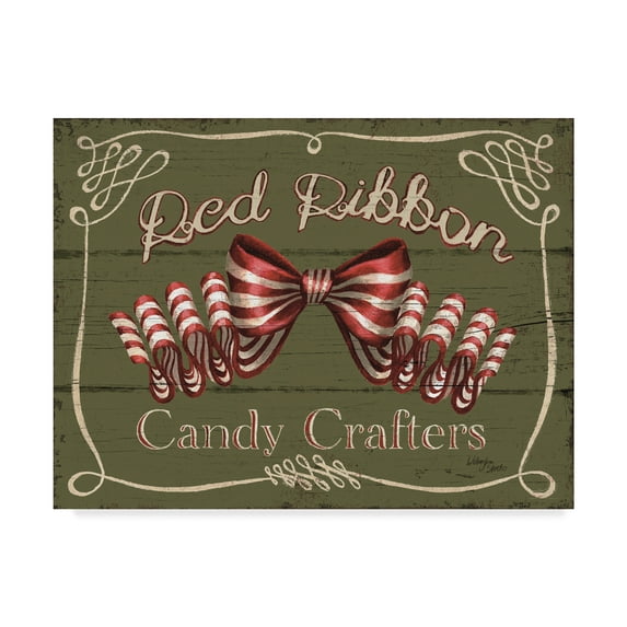 Trademark Fine Art 'Holiday Candy Shops III' Canvas Art by Wellington Studio