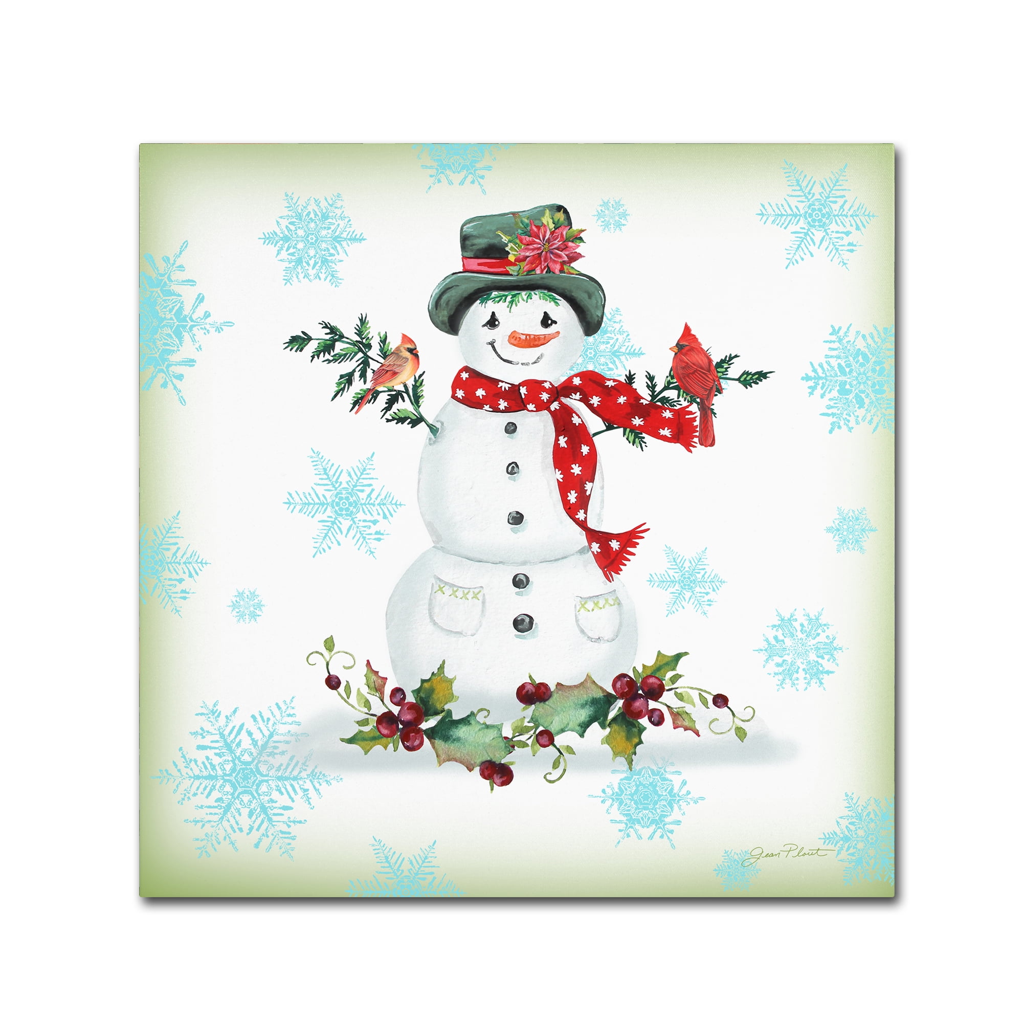 Trademark Fine Art 'Holiday Celebration 7' Canvas Art by Jean Plout