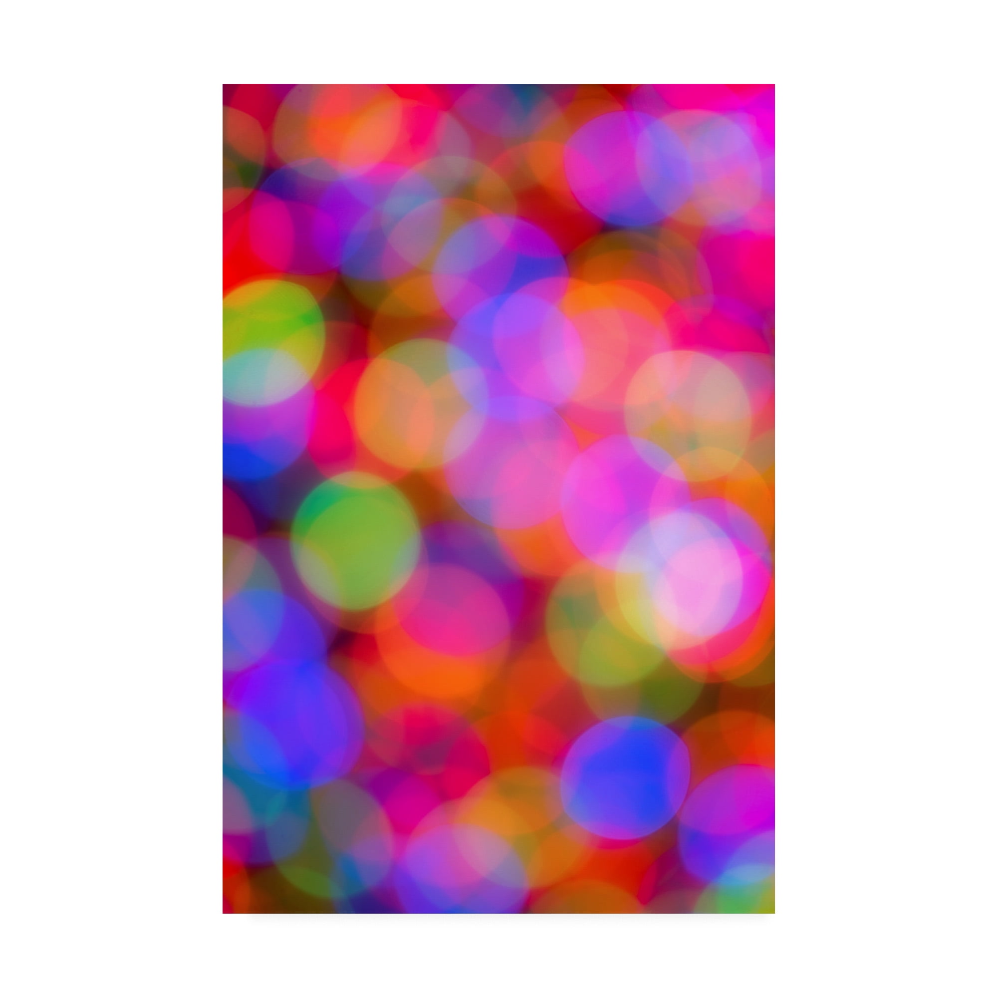 Trademark Fine Art 'Holiday Lights' Canvas Art by Darren White Photography