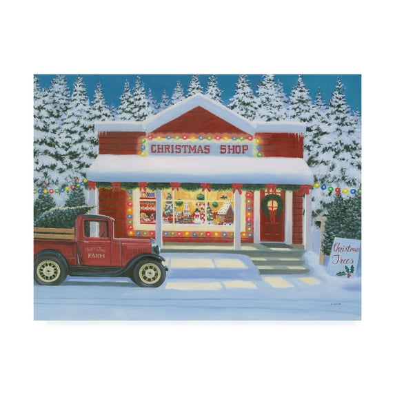 Trademark Fine Art 'Holiday Moments II' Canvas Art by James Wiens
