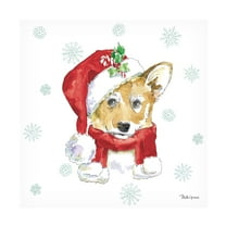 Trademark Fine Art 'Holiday Paws VIII' Canvas Art by Beth Grove
