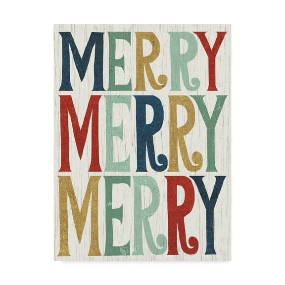 Trademark Fine Art 'Holiday on Wheels XI' Canvas Art by Michael Mullan