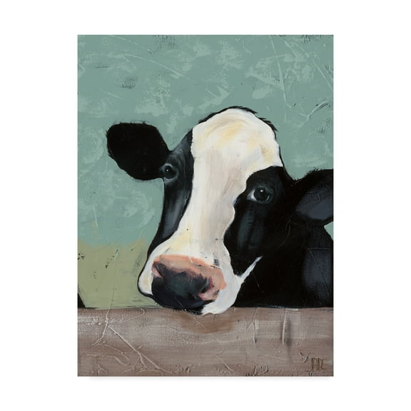 Trademark Fine Art 'Holstein Cow III' Canvas Art by Jade Reynolds