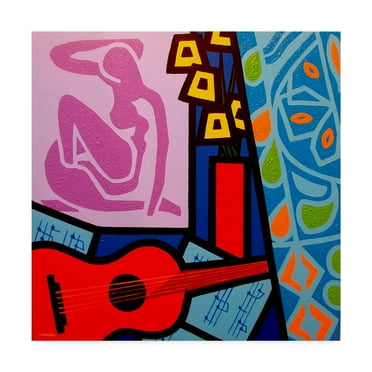 Trademark Fine Art 'Homage to Matisse 11' Canvas Art by John Nolan