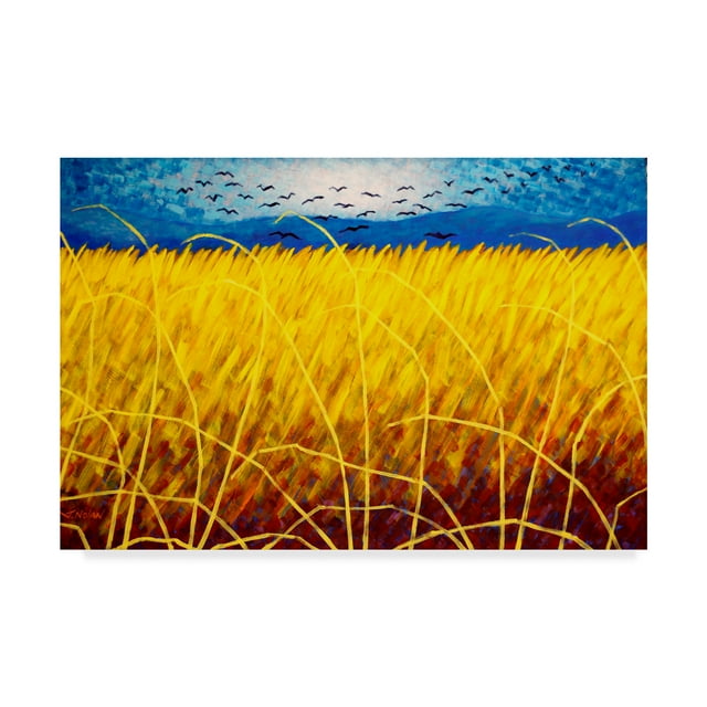 Trademark Fine Art 'Homage to Van Gogh 1' Canvas Art by John Nolan