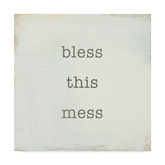 Trademark Fine Art 'Home Sweet Home II' Canvas Art by Wild Apple Portfolio