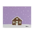 thumbnail image 1 of Trademark Fine Art 'Home for the Holidays Cabin' Canvas Art by Brian Nash, 1 of 3