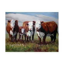 Trademark Fine Art 'Home on the Range' Canvas Art by Carolyne Hawley
