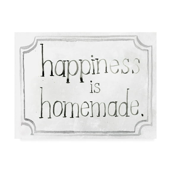 Trademark Fine Art 'Homemade Happy I' Canvas Art by Jennifer Paxton Parker