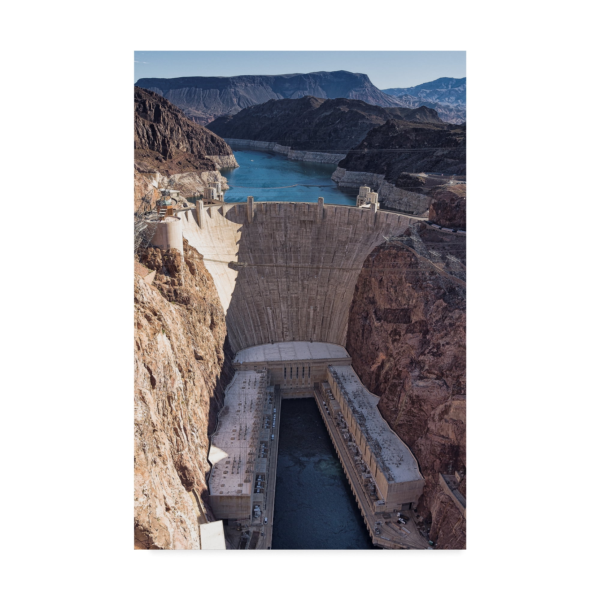 Trademark Fine Art 'Hoover Dam' Canvas Art by Giuseppe Torre