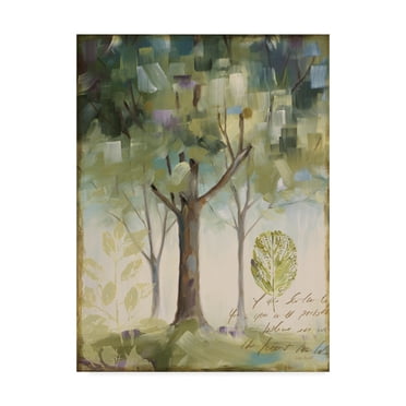 Trademark Fine Art 'Hopes and Greens III' Canvas Art by Lisa Audit