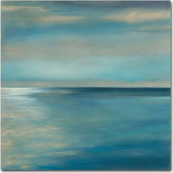 Trademark Fine Art "Horizon" Canvas Art by Rio