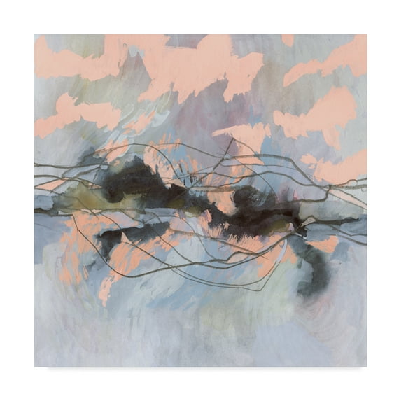 Trademark Fine Art 'Horizon Flux I' Canvas Art by Victoria Borges