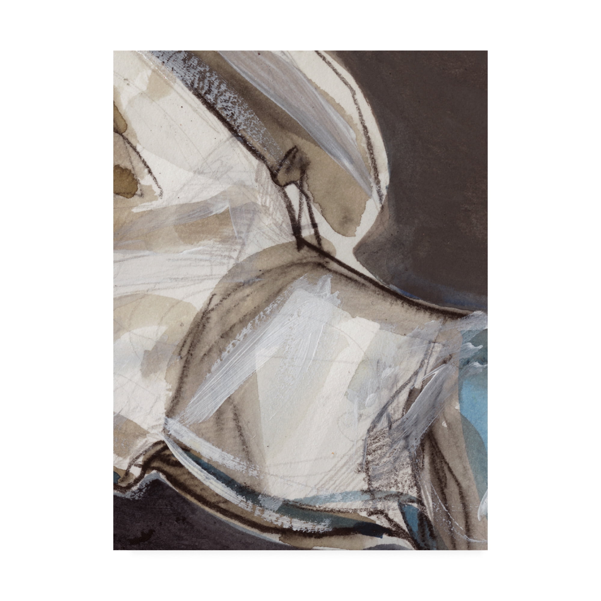 Trademark Fine Art 'Horse Abstraction III' Canvas Art by Jennifer Paxton Parker