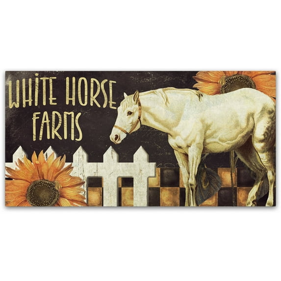 Trademark Fine Art "Horse" Canvas Art by Color Bakery