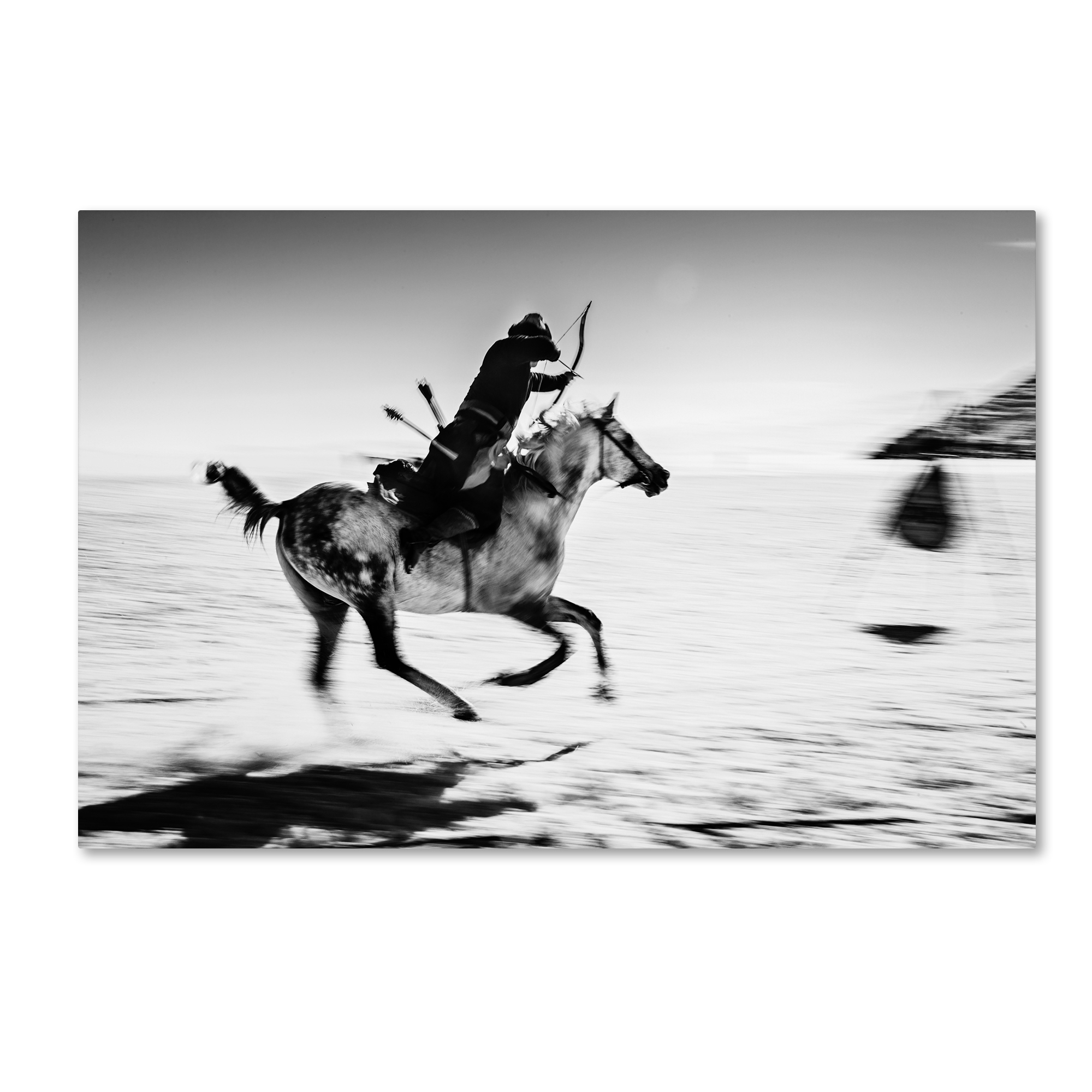 Trademark Fine Art 'Horseman' Canvas Art by Murat Yilmaz
