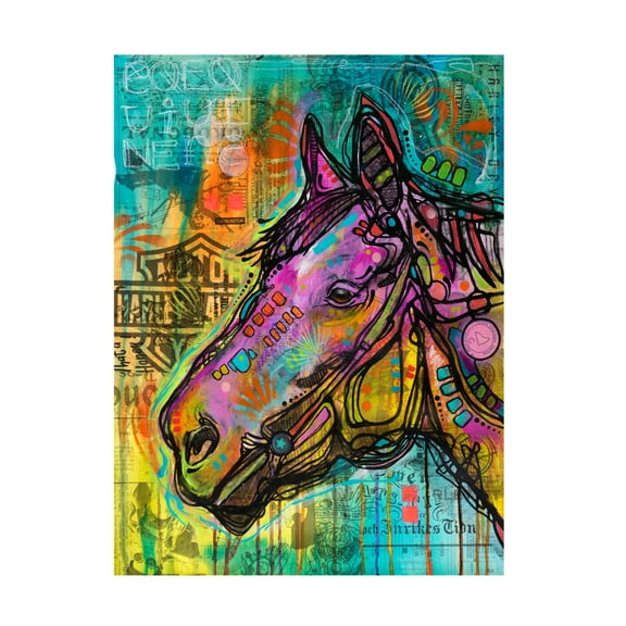 Trademark Fine Art Dean Russo Horsepower Canvas Wall Art - 18x24