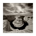 thumbnail image 1 of Trademark Fine Art 'Horseshoe Bend And Clouds Page Arizona' Canvas Art by Monte Nagler, 1 of 3