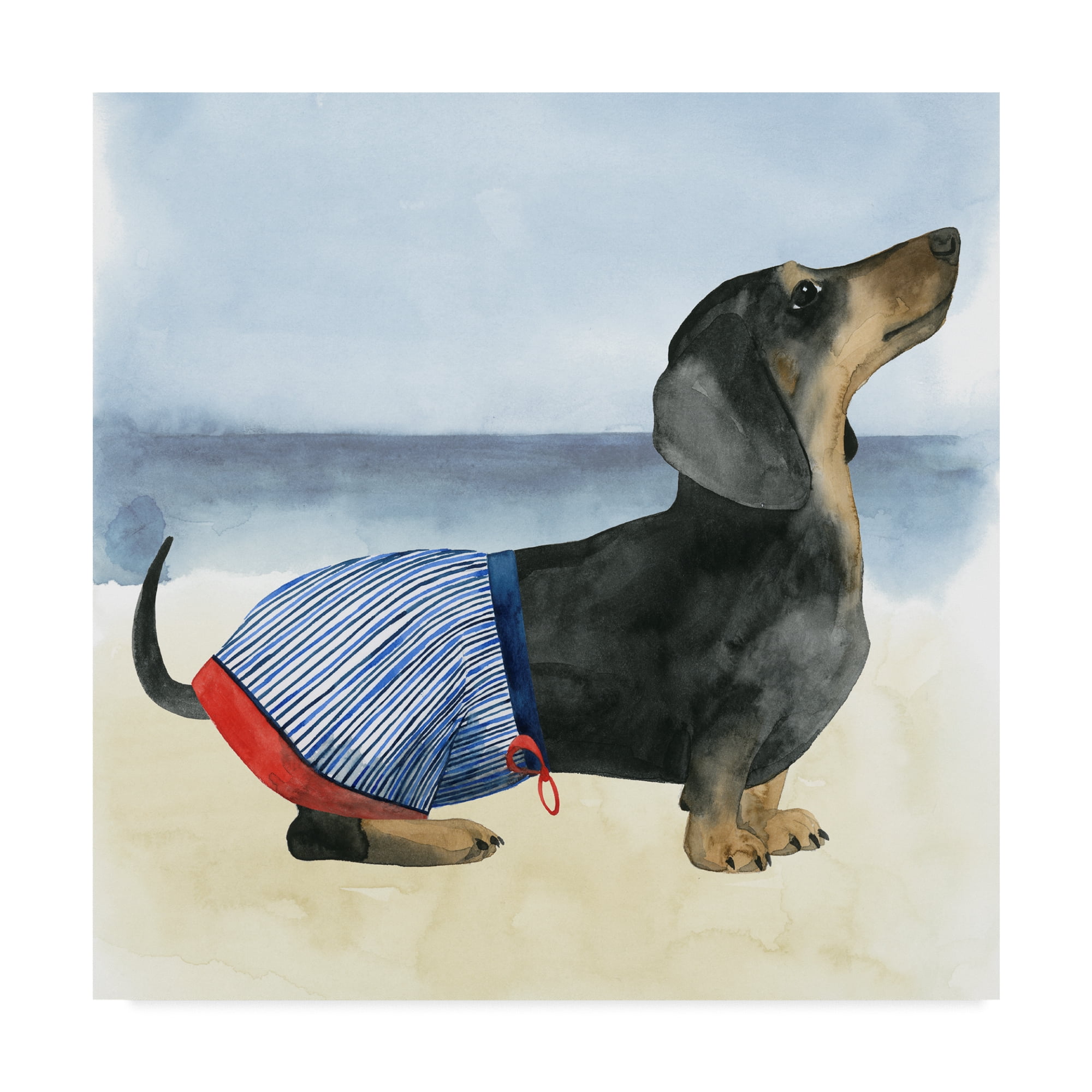 Trademark Fine Art 'Hot Dog IV' Canvas Art by Grace Popp