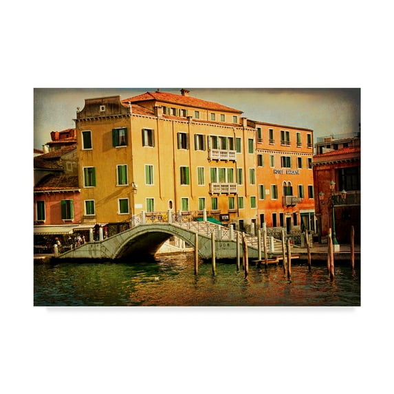 Trademark Fine Art 'Hotel Gardena II' Canvas Art by Danny Head