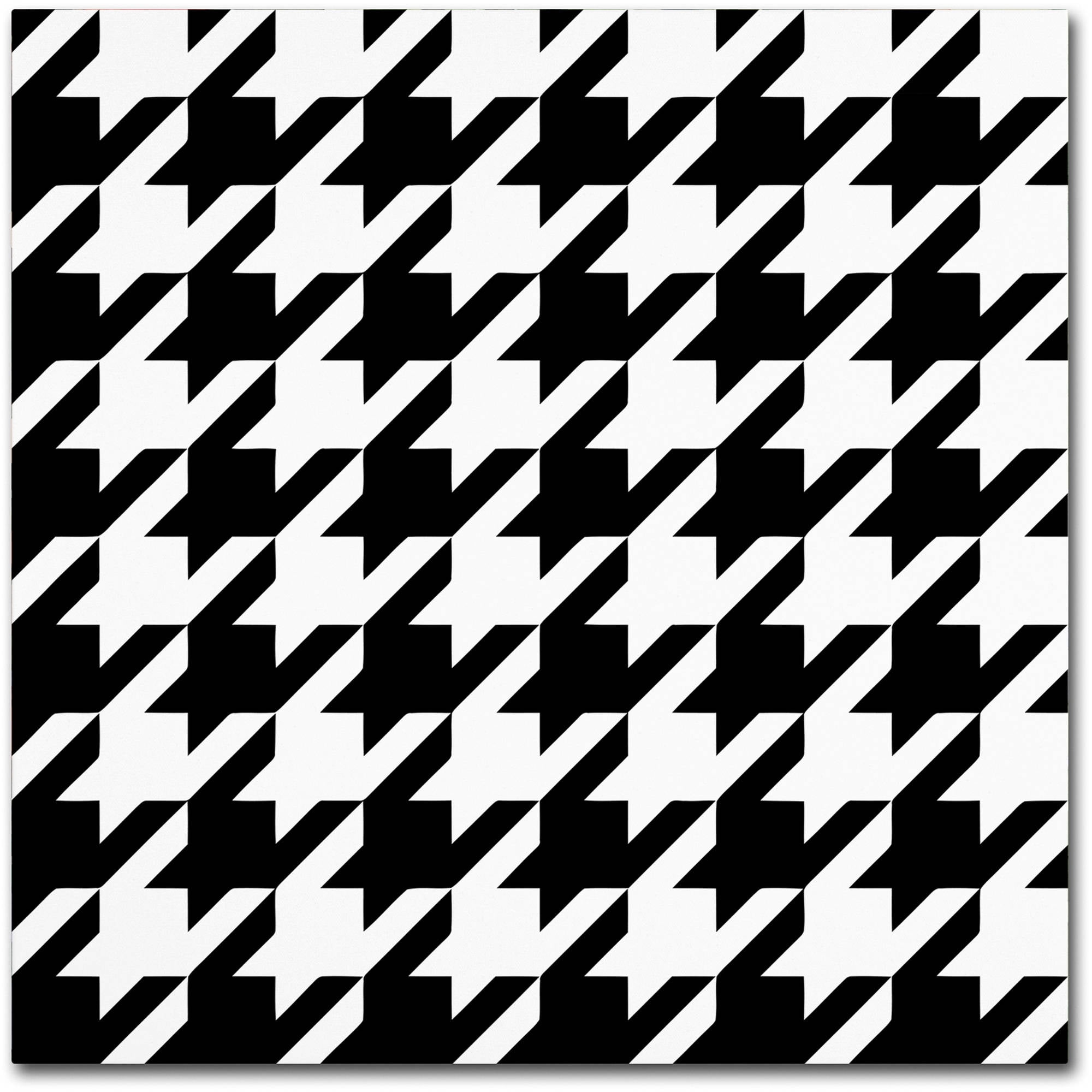 Trademark Fine Art "Houndstooth II" Canvas Art by Color Bakery