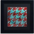thumbnail image 1 of Trademark Fine Art "Houndstooth IV" Canvas Art by Color Bakery Black Matte, Black Frame, 1 of 1